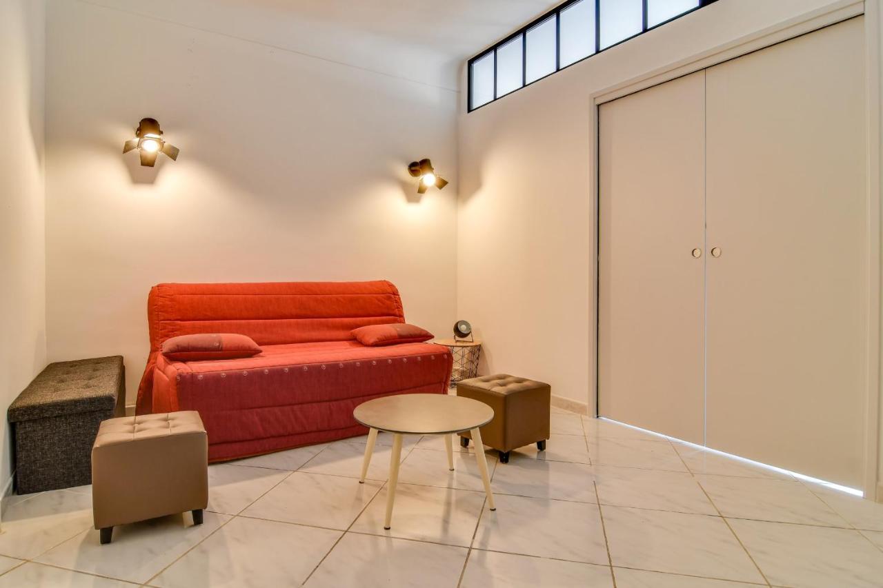 Immogroom - Sea View - Balcony - 5 Min From The Beach - Ac - Wifi คานส์ ภายนอก รูปภาพ