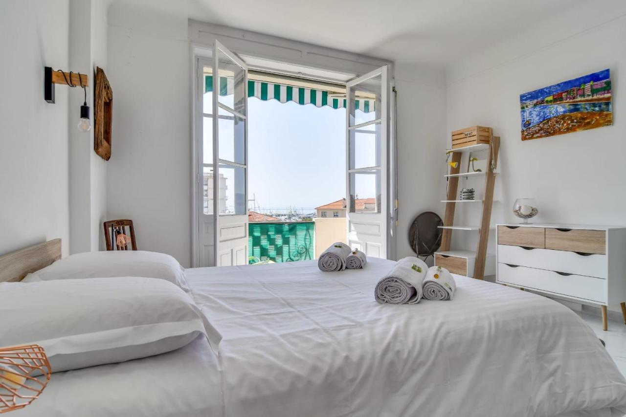 Immogroom - Sea View - Balcony - 5 Min From The Beach - Ac - Wifi คานส์ ภายนอก รูปภาพ