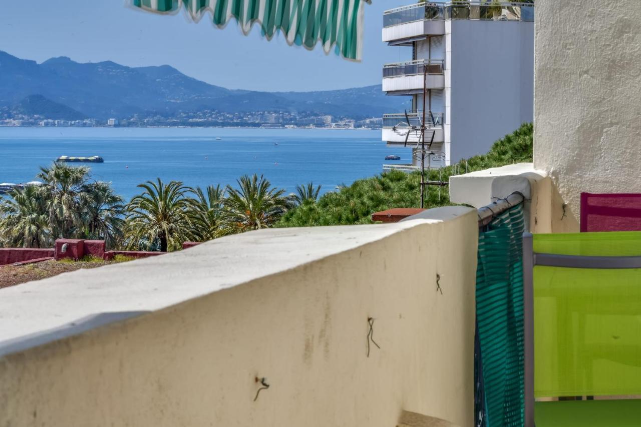 Immogroom - Sea View - Balcony - 5 Min From The Beach - Ac - Wifi คานส์ ภายนอก รูปภาพ