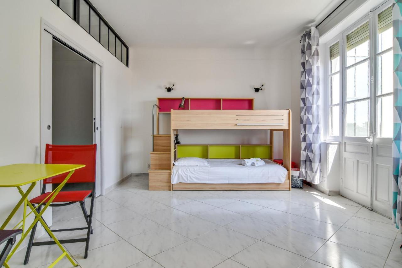 Immogroom - Sea View - Balcony - 5 Min From The Beach - Ac - Wifi คานส์ ภายนอก รูปภาพ