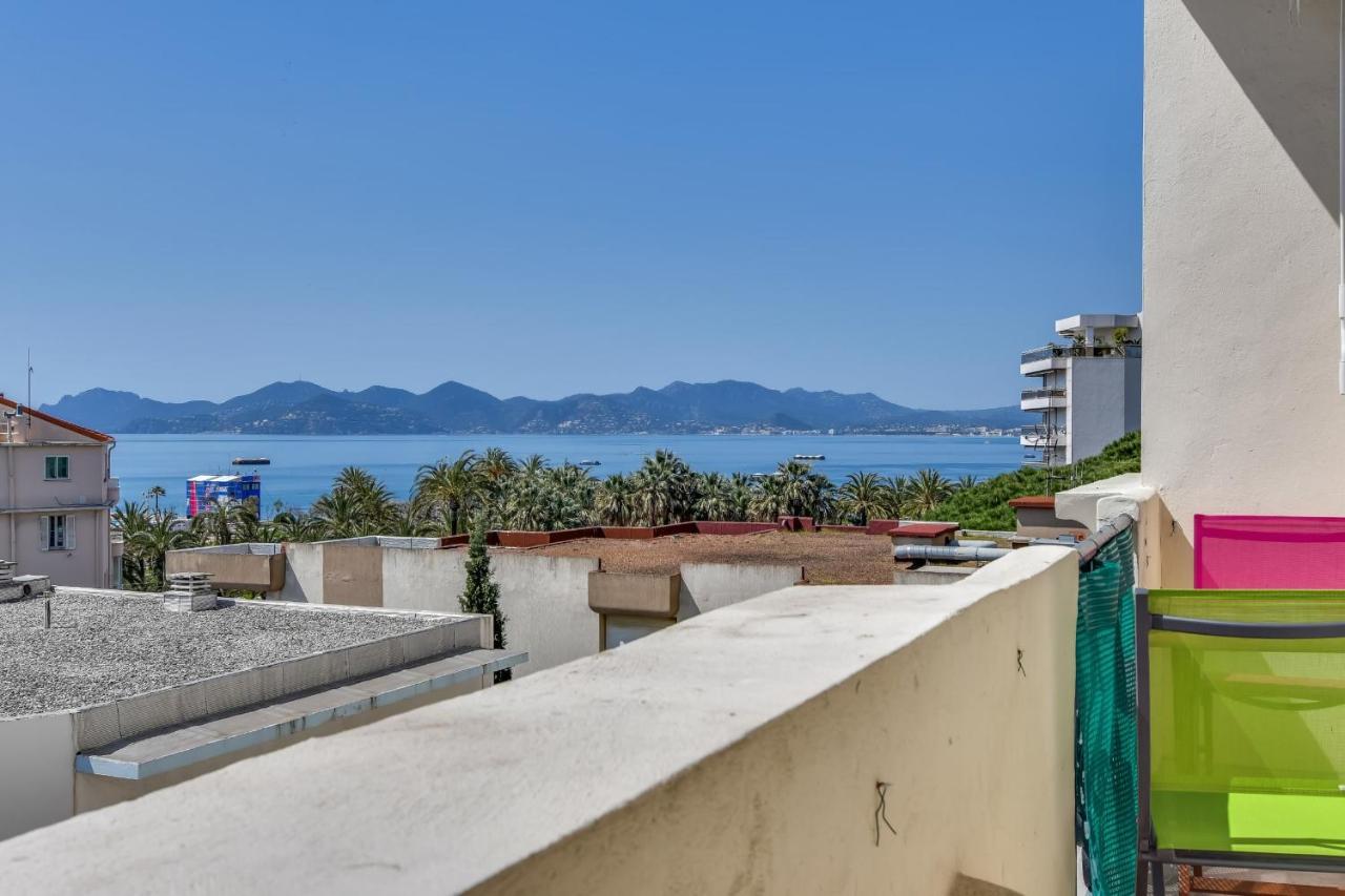 Immogroom - Sea View - Balcony - 5 Min From The Beach - Ac - Wifi คานส์ ภายนอก รูปภาพ